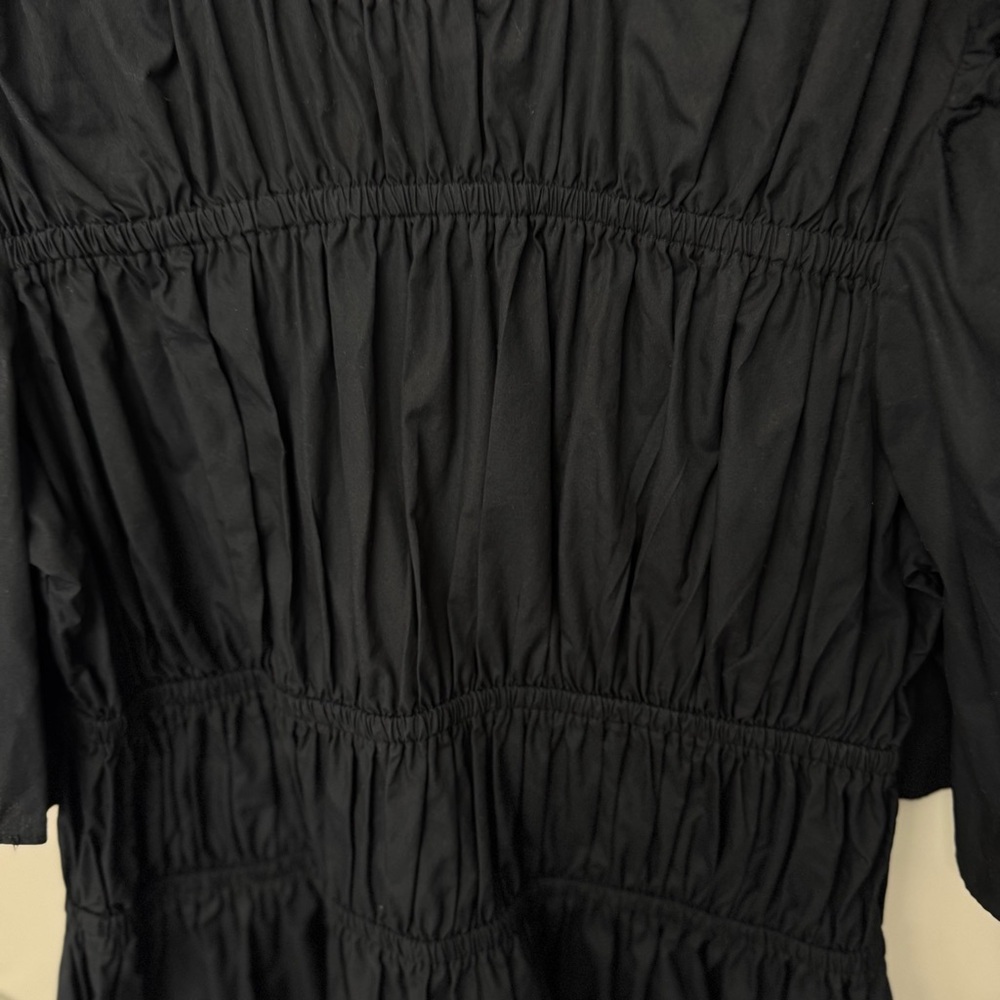 Les Rêveries Mini Dress, Black - Picture 7 of 8